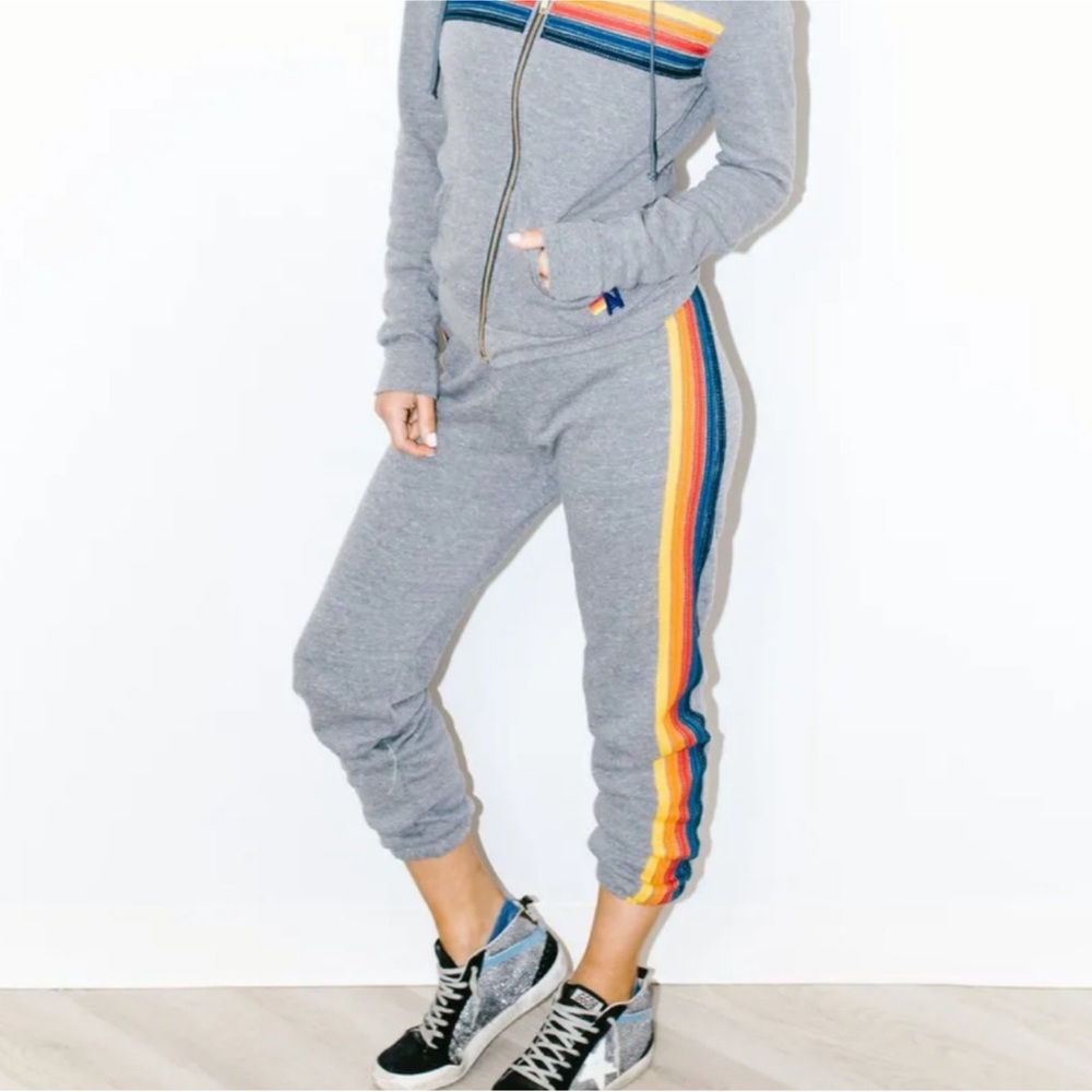 Aviator Nation 5 Stripe Sweatpants